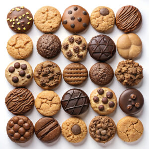 vecteezy variety of chocolate cookies photo 66020760 1000x1000